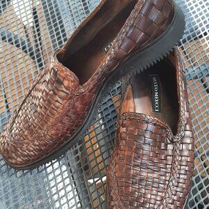 Sesto Meucci Italian Leather Loafers Vintage Boho Size 7 Vintage